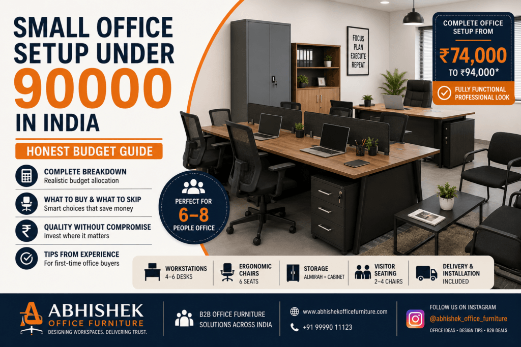 small office setup under 90000 India